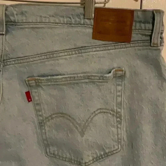 LEVI’S Wedgie Straight Denim Jeans  Size 22W - Picture 4 of 6